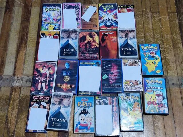 fita VHS Pokémon - Eu Escolho Você, Pikachu! (dublado)