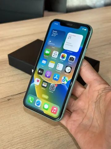 iPhone 11 128GB Verde - Com garantia! Até 12x no cartão! Semi novo, perfeito 128 GB