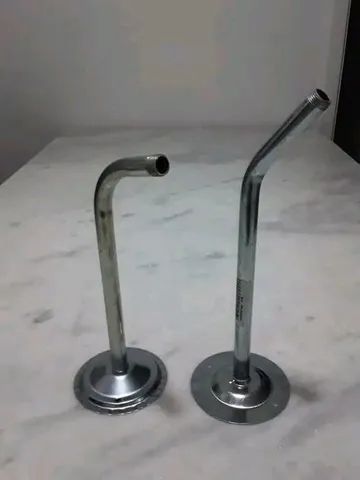 Braço de alumínio curvo para luminárias. - Foto 2