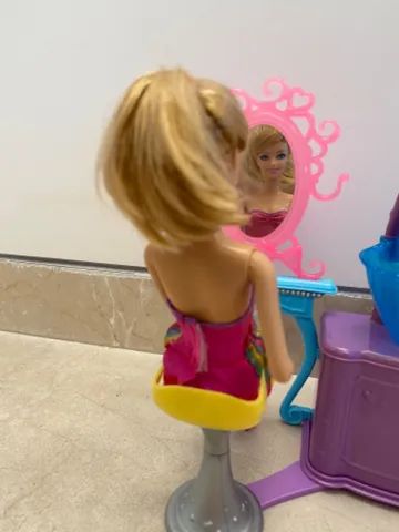 Salão de beleza Barbie com boneca - Artigos infantis - Boa Viagem