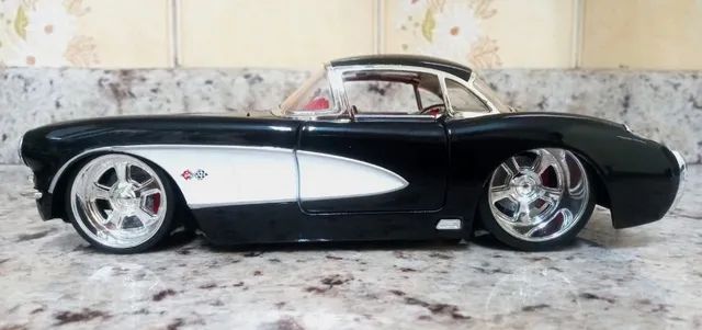 1957 Chevy Corvette 1/24 Jada Bigtime Muscle - Foto 2