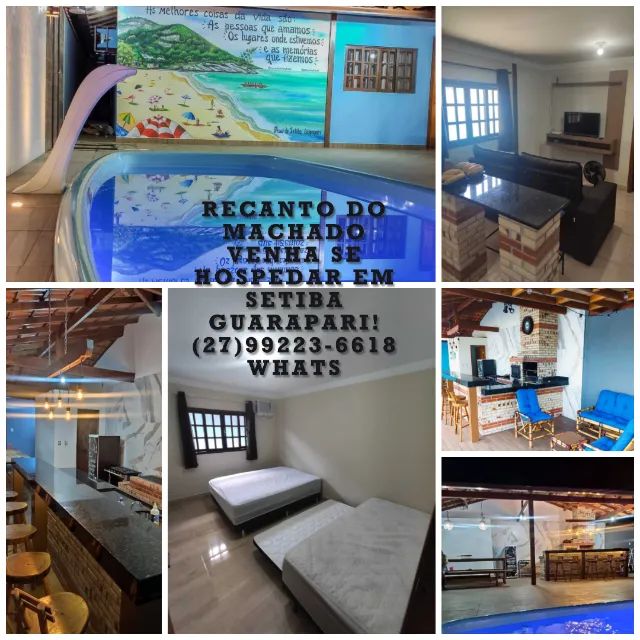 Casa na linda praia de setiba Guarapari para diárias