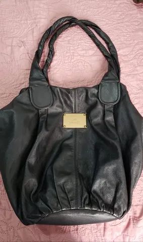 Bolsa Corte grande em couro  - Foto 3
