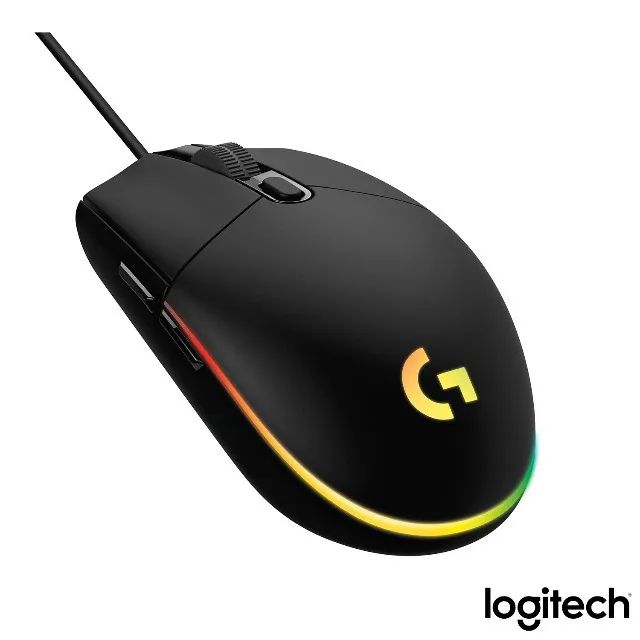 Mouse Gamer Logitech G203 RGB Lightsync, 6 Botões, 8000 DPI - Foto 2