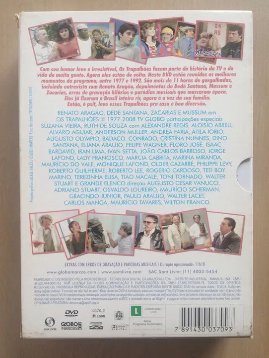 DVD Os Trapalhões - Momentos Inesquecíveis - Foto 2