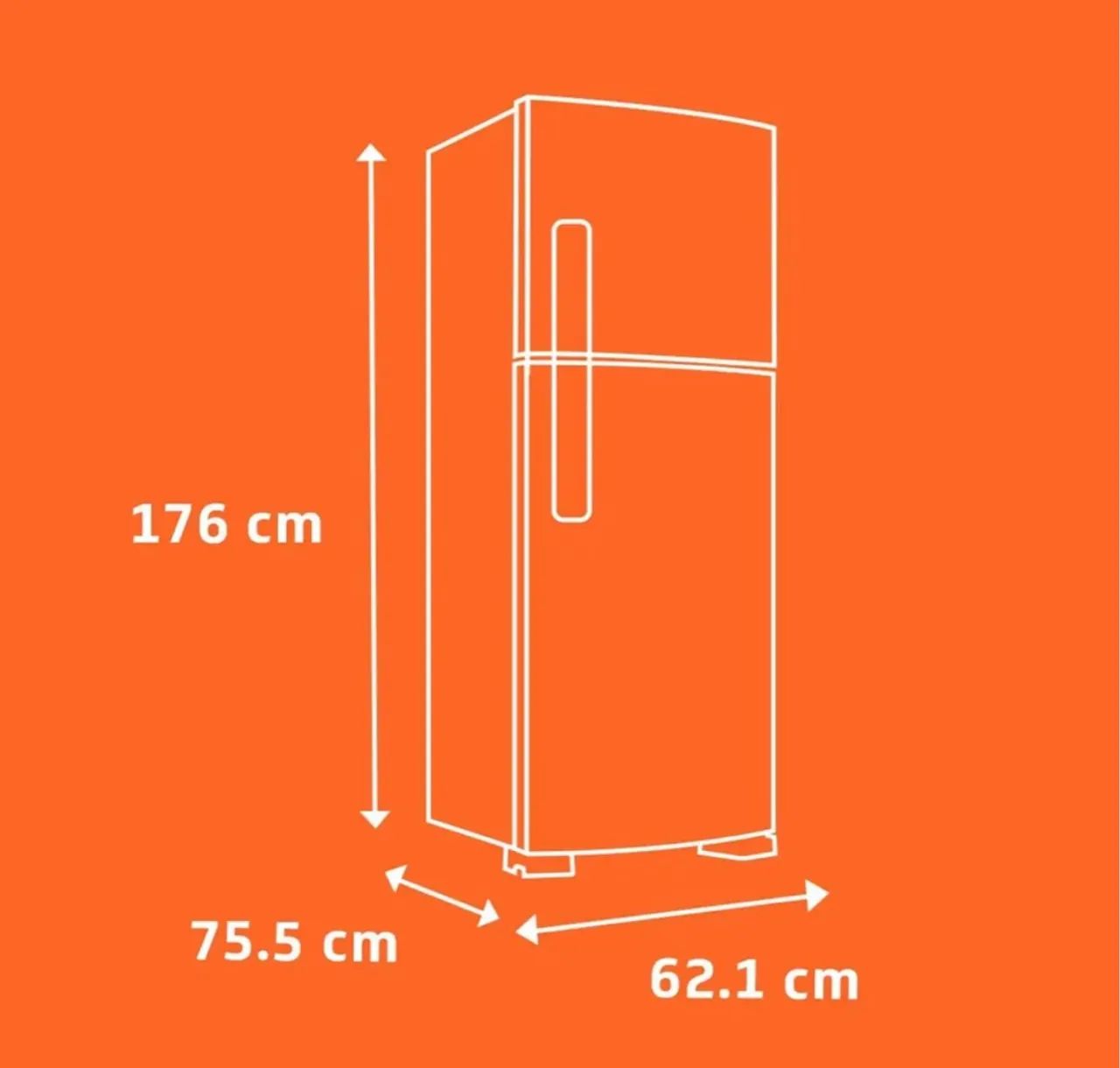 Geladeira em ótimo estado  - Foto 3