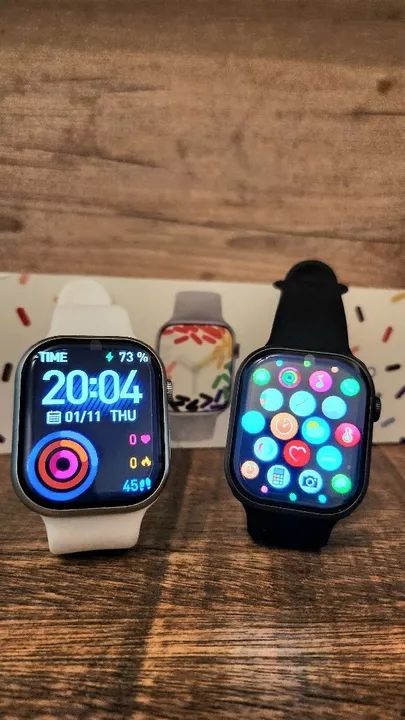 Smartwatch W29 Pro + Película NOVO - Foto 2