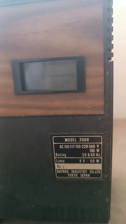 Projetor De Filme 8mm Raynox (made In Japan) antigo - Foto 3