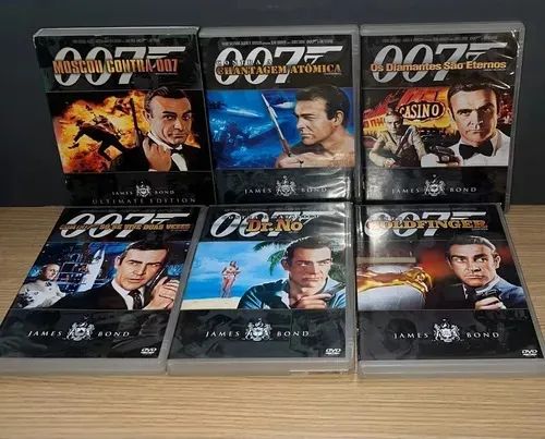 Dvd: 007 Kit Com 6 Filmes - Colecionador | Sean Connery