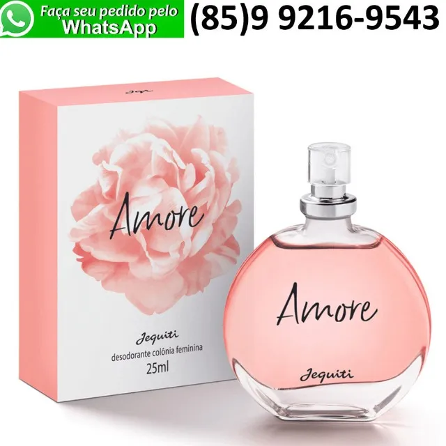 Perfume Feminino Amore Colônia Feminina 25 ml Jequiti