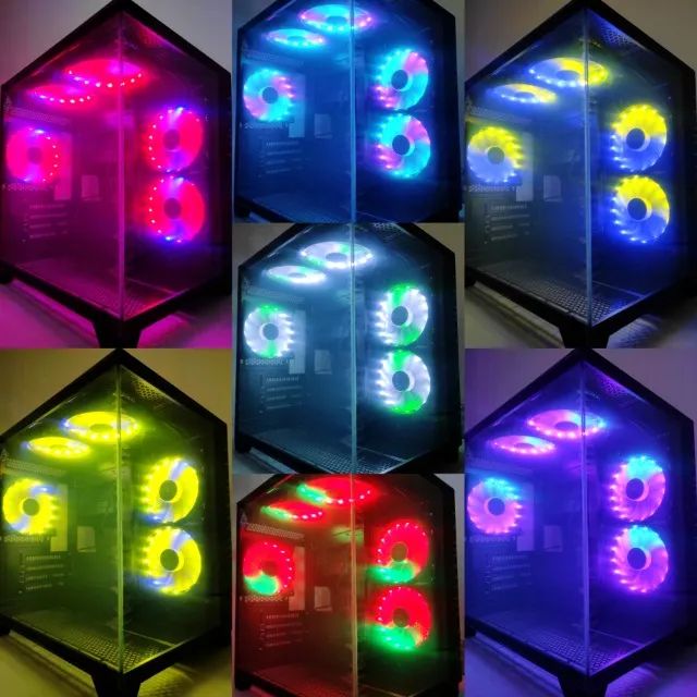 Pc Gamer Ghost ARGB: Amd Ryzen 5 3500 ou i5 + GTX 1060 (NOVO) - Foto 2