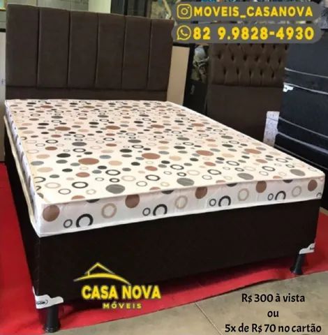 Cama Box Casal R$ 300 à vista