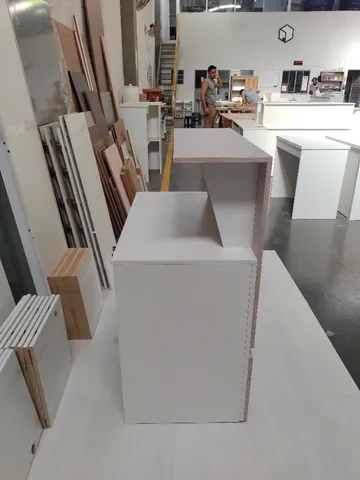 Balcão Pocket live X Amadeirado new cherry - Foto 2