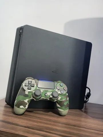Playstation 4 Slim semi novo na caixa com garantia - Foto 3