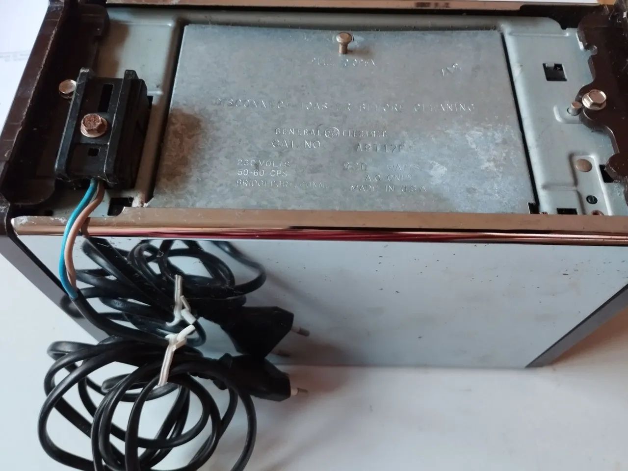 Torradeira Elétrica - GENERAL ELETRIC -vintage - Usada - Foto 4