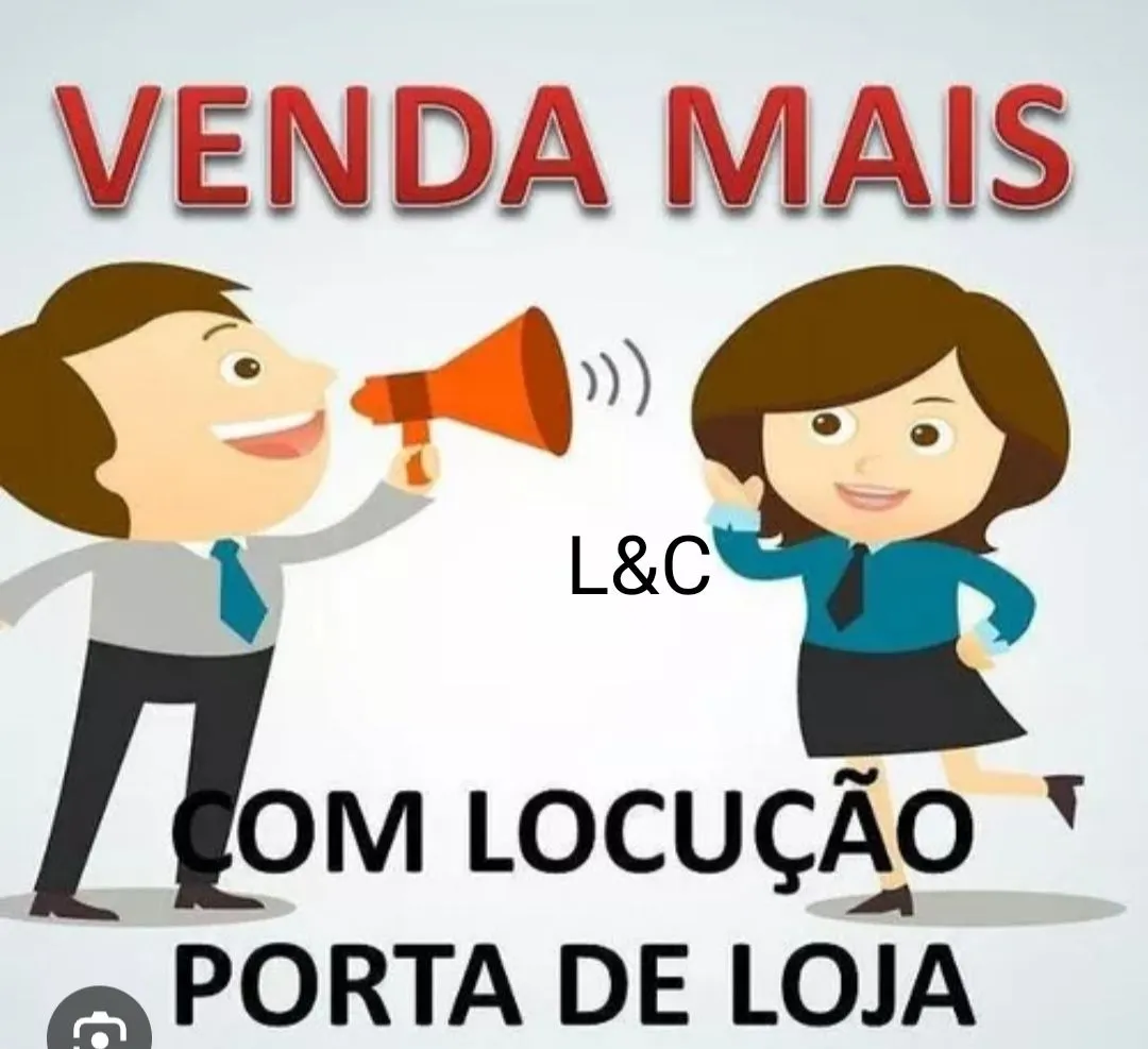 Venda Mais com Locução Porta de Loja - L&C