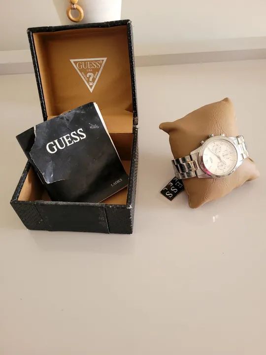 Relógio  Feminimo Guess Steel - Foto 2