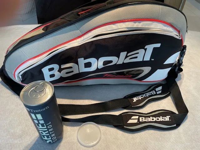 Raqueteira Babolat Team semi nova Esportes e gin stica Ah