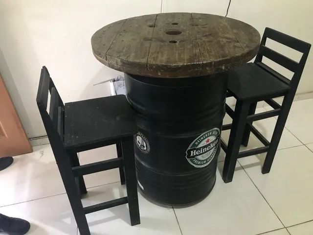 Bistro Barril com Cadeiras  - Foto 5