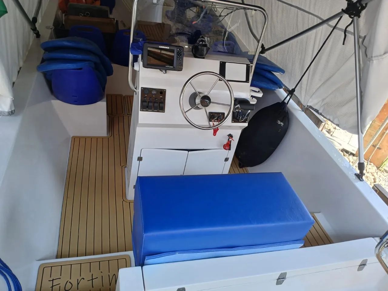 Lancha tipo fisching 23.5 zero - Foto 11