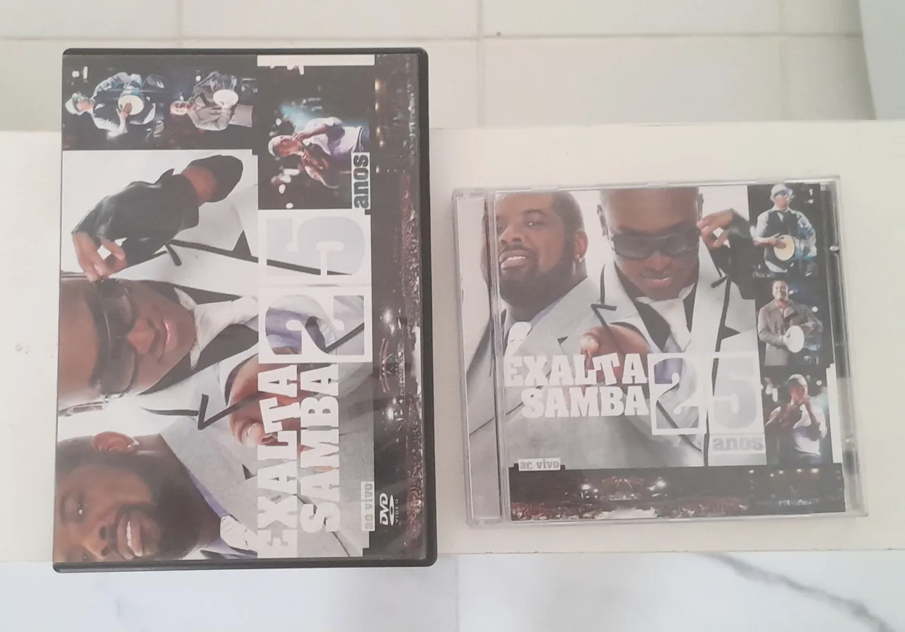 Kit CD + DVD - Exaltasamba 25 Anos.