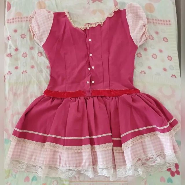 vestido de festa junina adulto simples GG - Foto 2