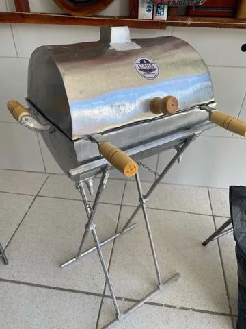 CHURRASQUEIRAS EM ALUMÍNIO A PARTIR DE $100 ENTREGA GRÁTIS  - Foto 5