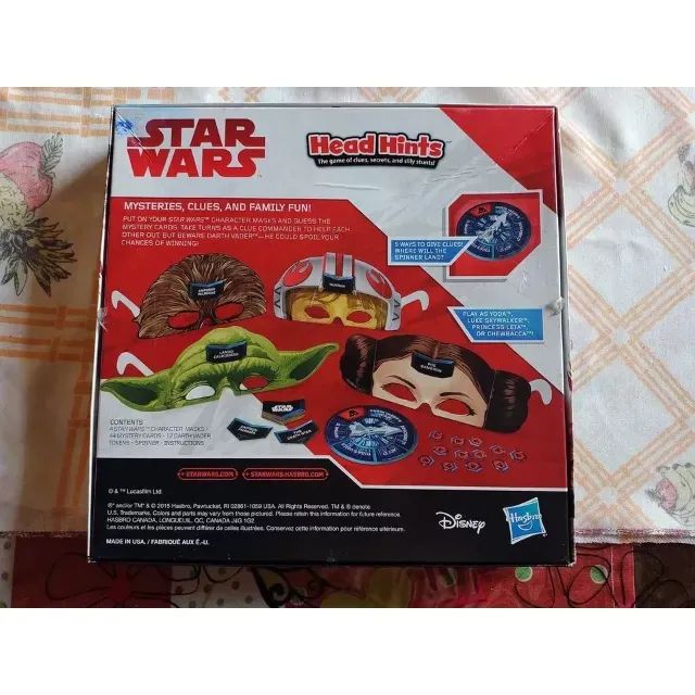 Star Wars Head Hints - Jogo Importado da Hasbro - Foto 2