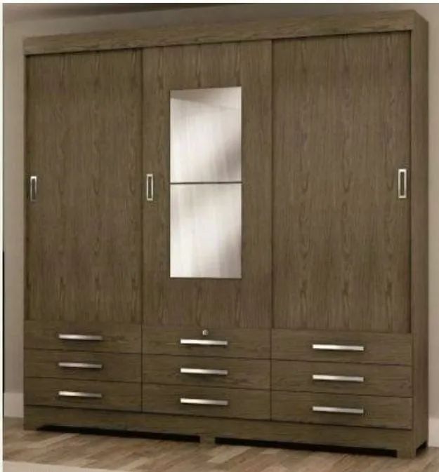 guarda roupa casal New Toquio 9 gavetas  - Foto 2