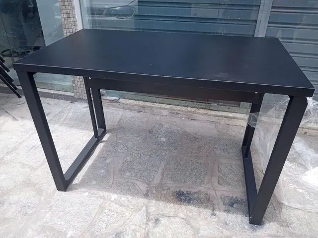 Mesa para escritorio happy preta  - Foto 4