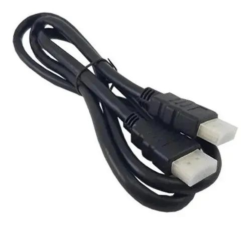 Cabo Hdmi tamanho padrão.
