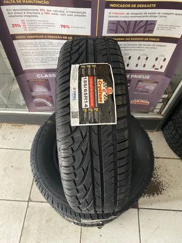 PNEU REMOLD CRYSTONE 185/65/R14 (montagem grátis)