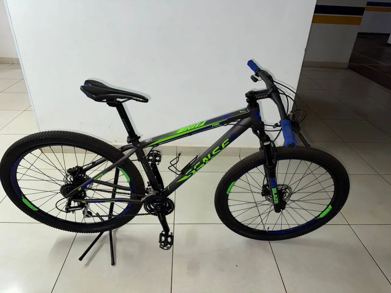 Bicicleta Sense Fun Azul/Verde M 24V