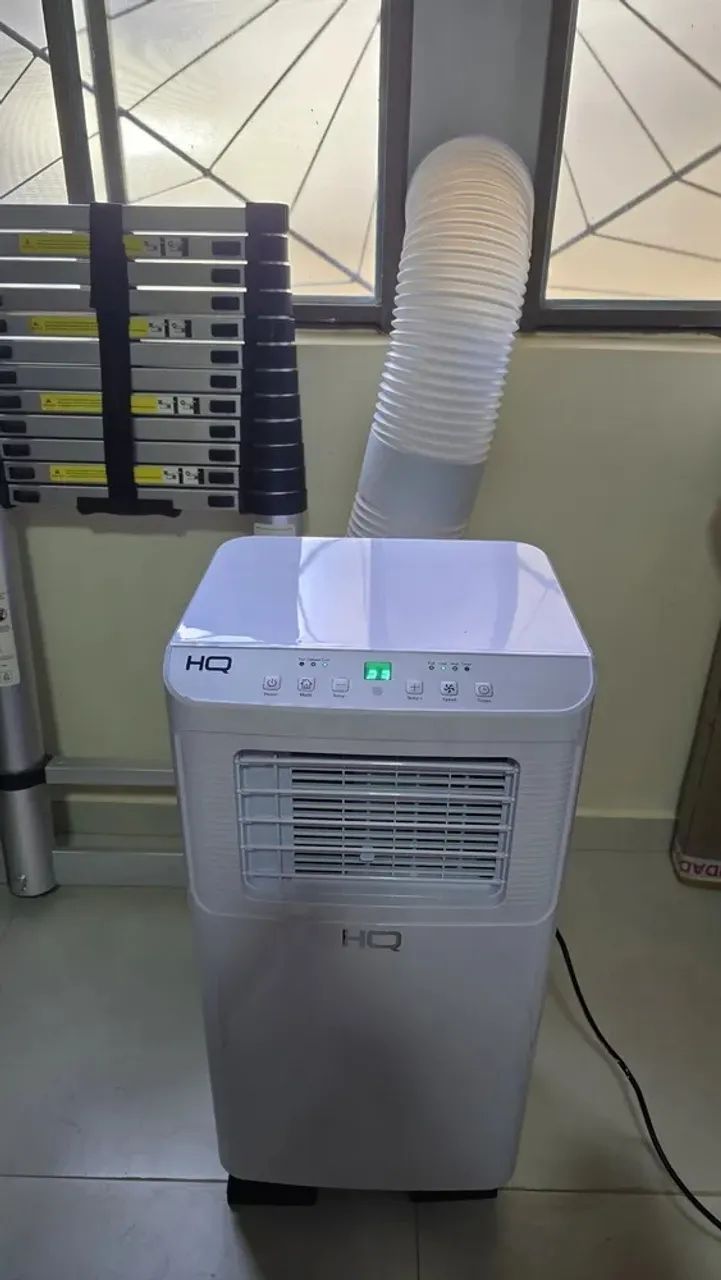 Ar Condicionado Portátil HQ 10.500 BTUs - Frio - Novo - Frete Grátis - Foto 2