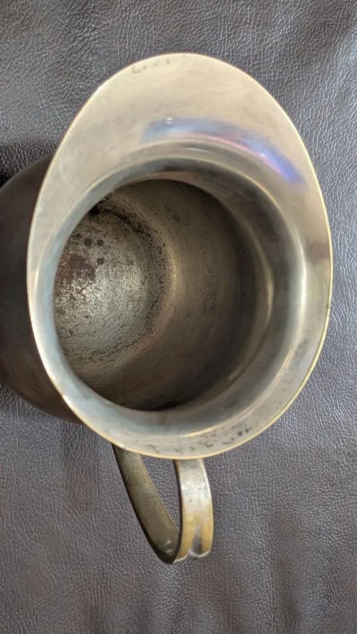 Jarra Antiga em Prata 90 - 16cm - Estilo Alemão Vintage - Foto 6