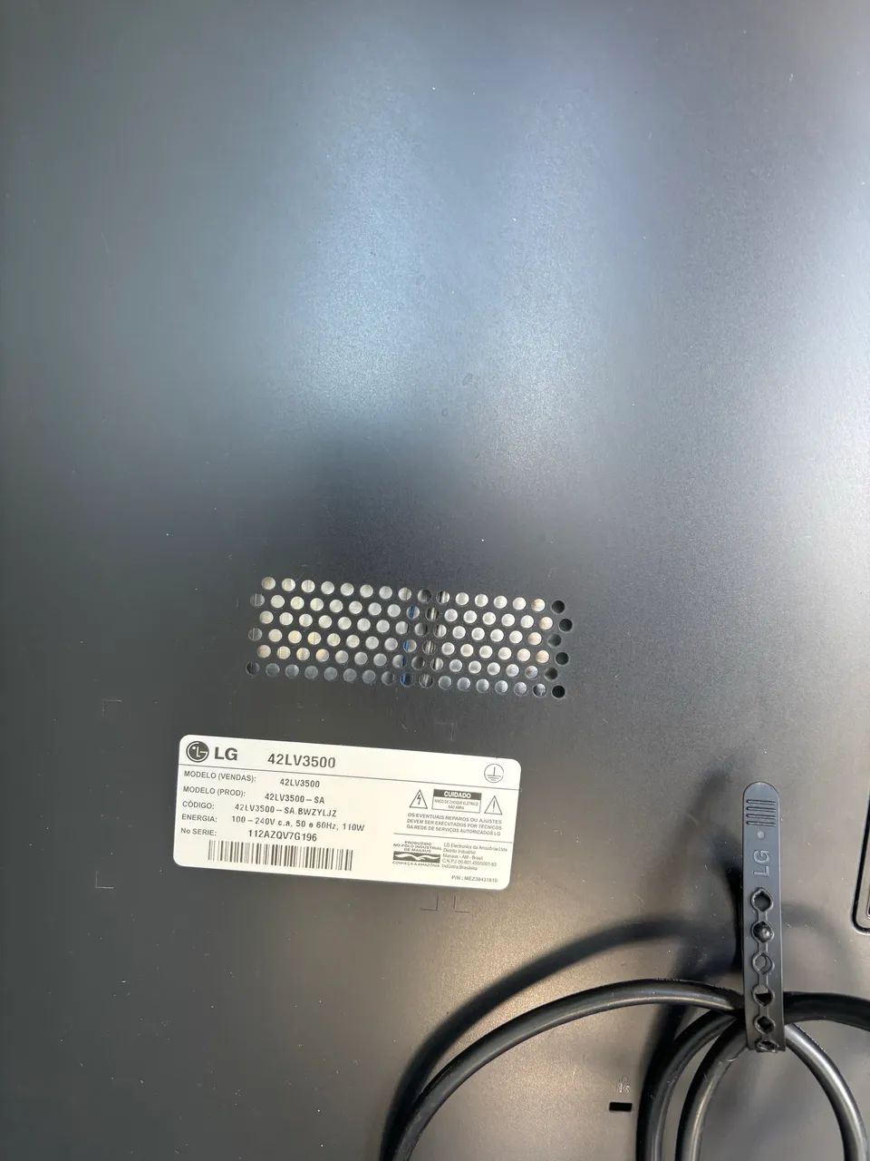 Vendo Tv De Led Lg 42lv3500 Com Base Seminova - Foto 4