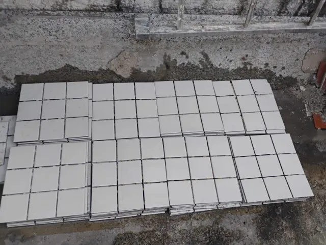 Revestimento 10x10cm Branco Esmaltado Brilhante Tipo A Elizabeth
