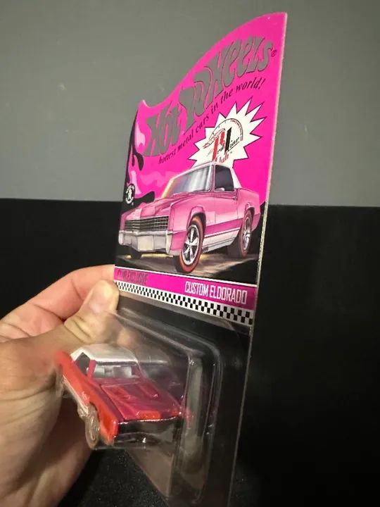 Hot Wheels Rlc Custom Eldorado Pink - Foto 4