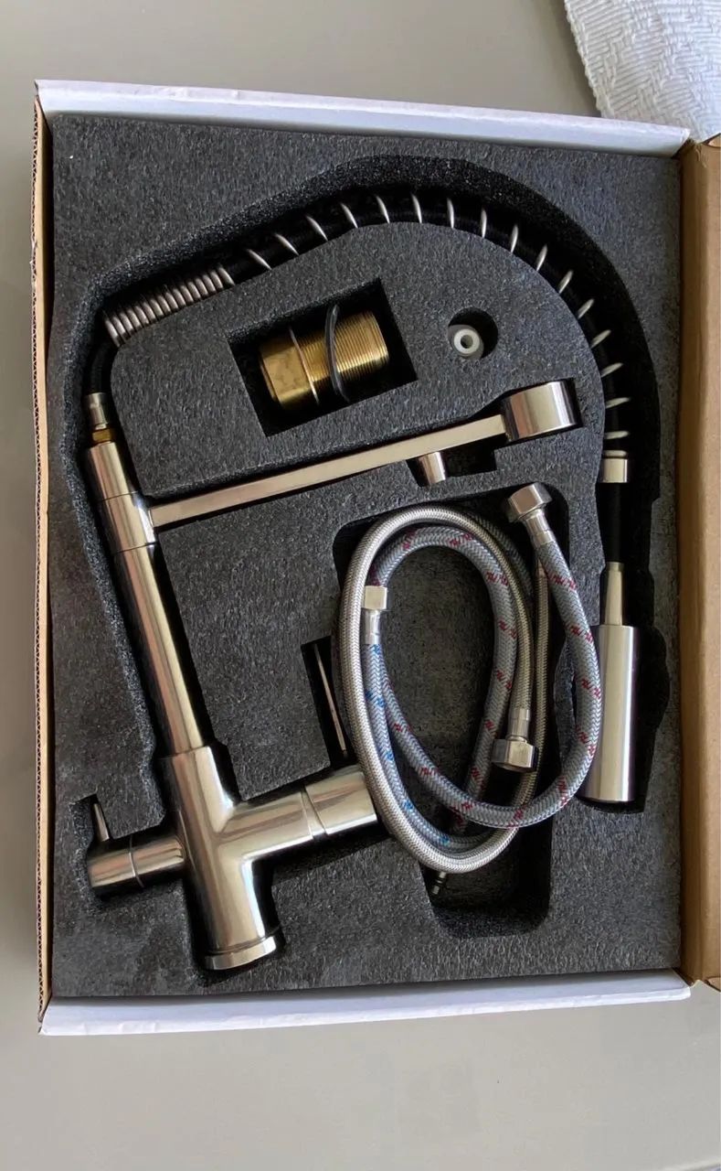 Torneira Gourmet com misturador quente/frio e saída independente de água filtrada - Foto 2