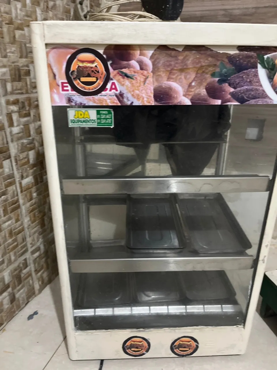 Estufa semi nova