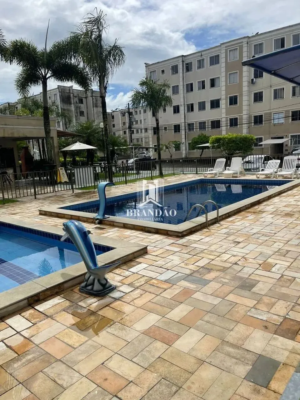 O Apartamento 2/4 com Suíte e Piscina - Antares!