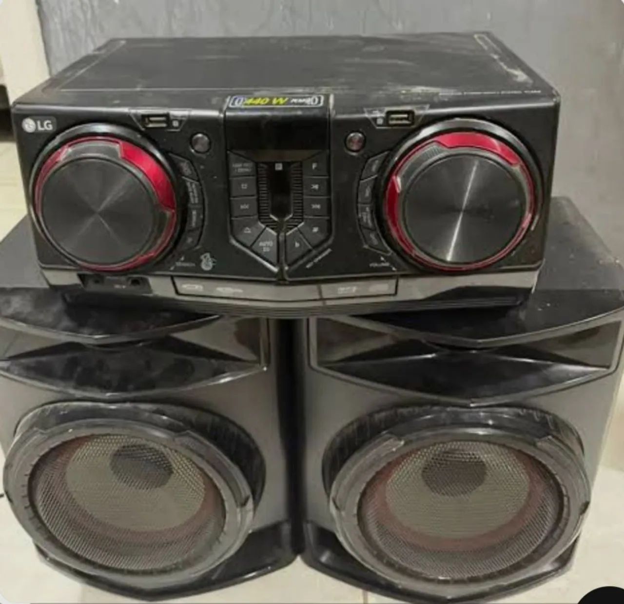 Mini System LG XBOOM CJ44 Aparelhos de Som Guararapes