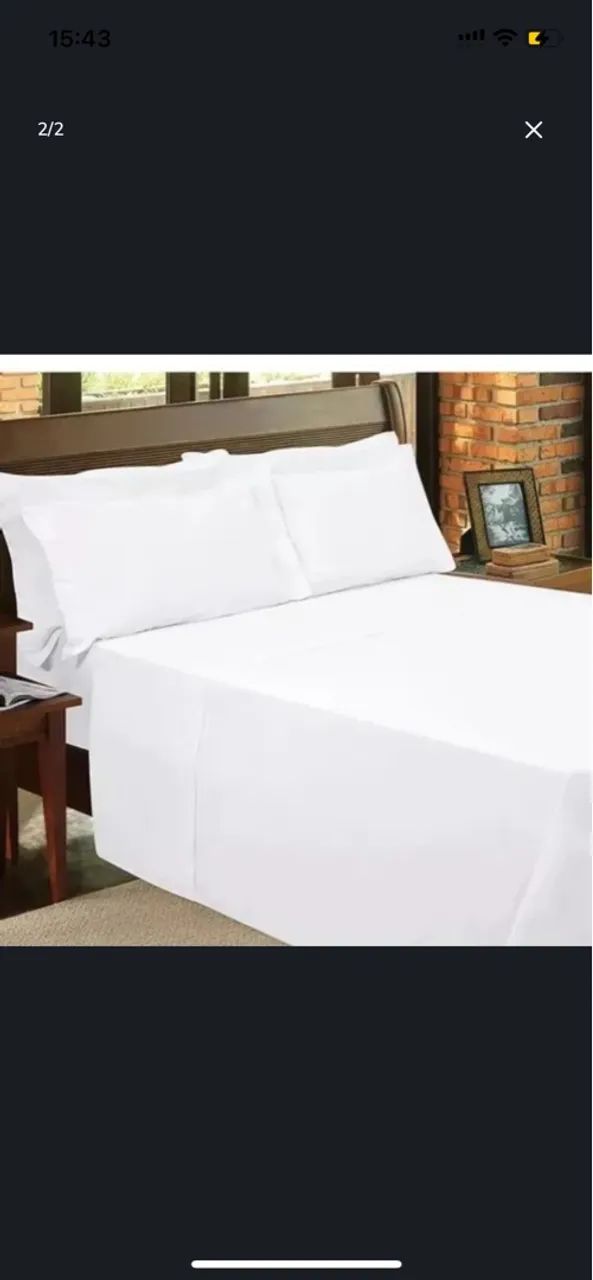 Jogo de Lençol GoldSun America 3000 Fios - Foto 2