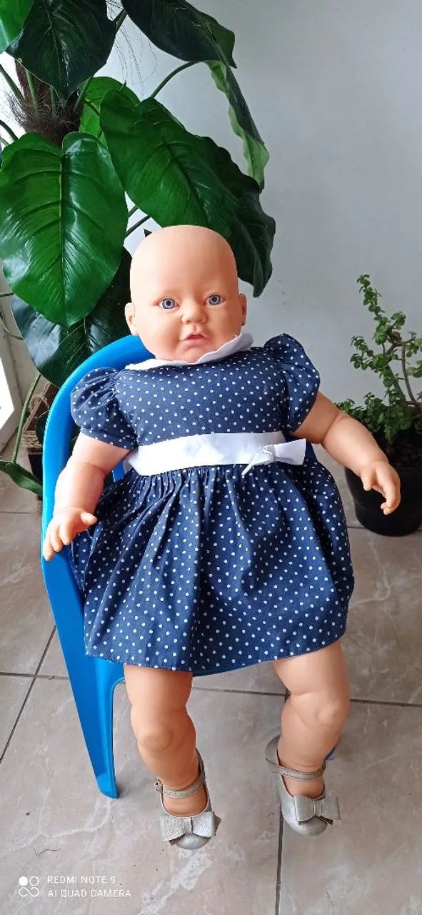 Bebezão com 90 cm nunca foi brincado - Foto 3