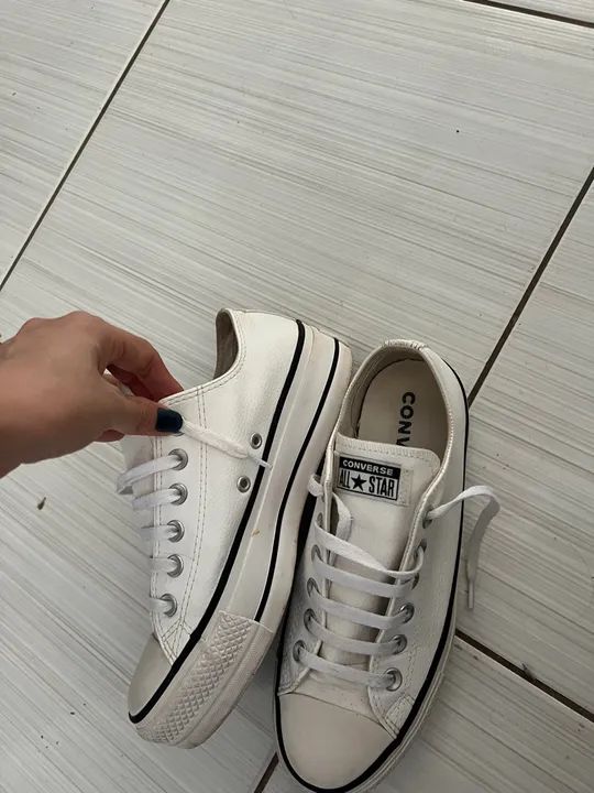 ORIGINAL - Tênis Converse All Star Chuck Taylor Plataforma Feminino - Foto 5