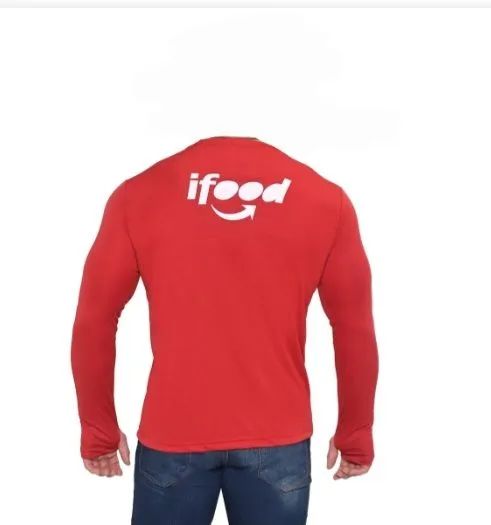 Camiseta Vermelha GG proteção UV - Foto 3