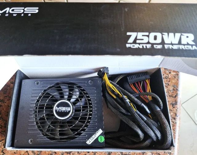 Fonte MGS Power 750WR 80Plus Bronze PC - Foto 2