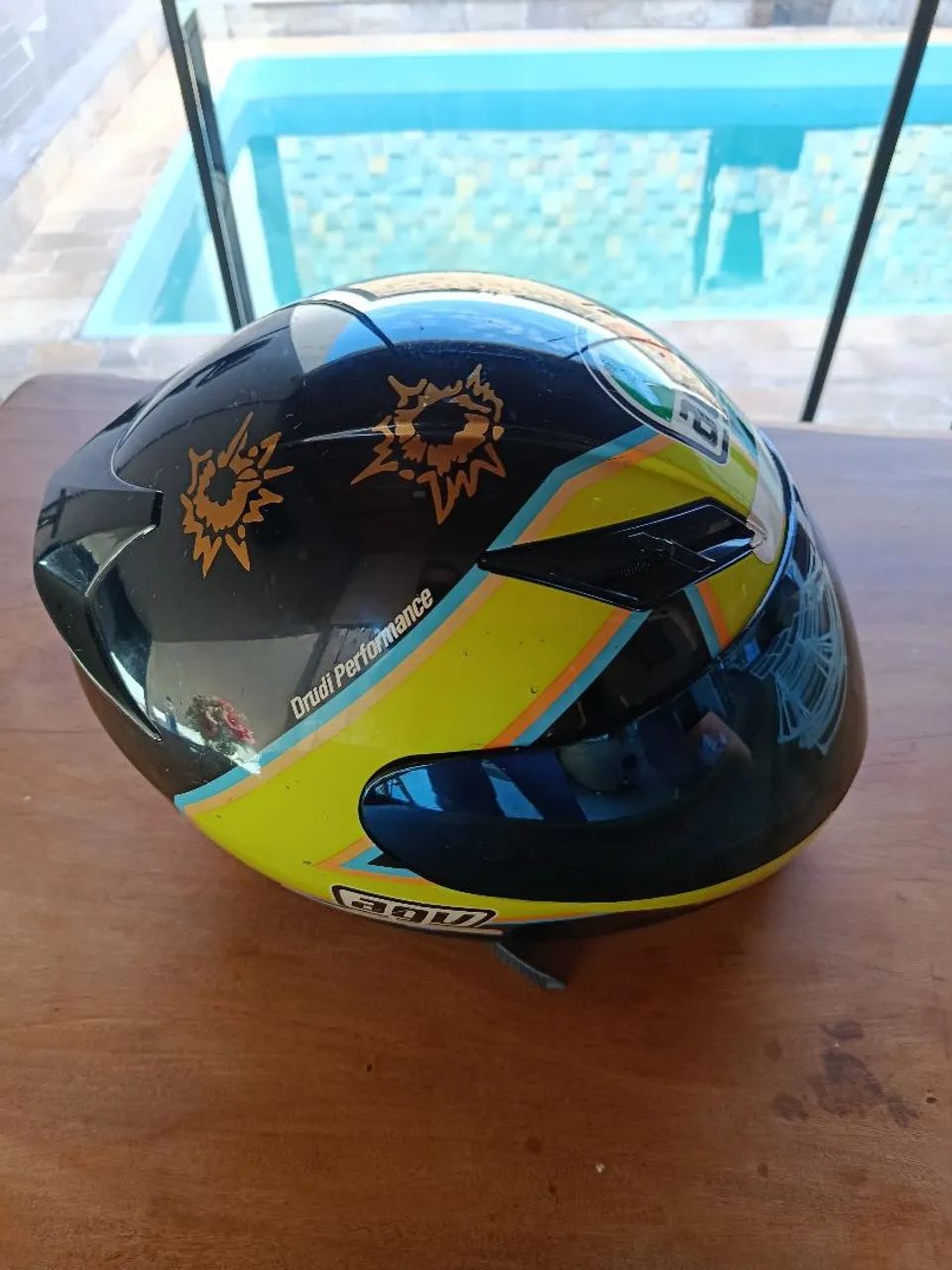 Capacete AGV K3 SV Drudi Performance 58 - Foto 3