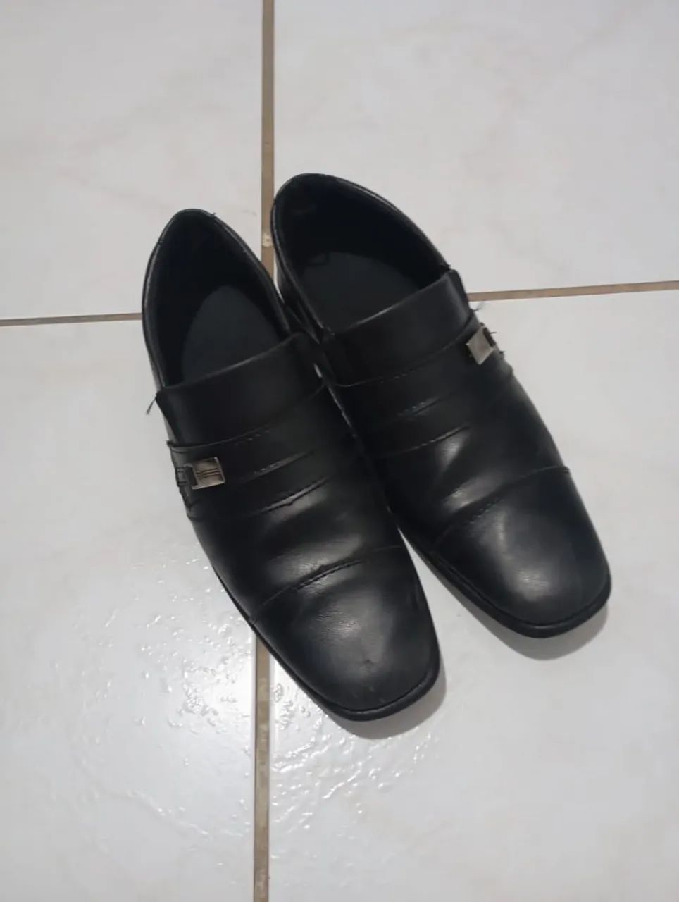 Sapato Social Masculino Infantil preto (34)