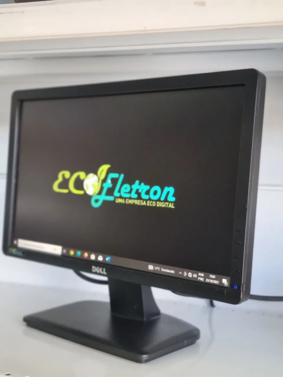 Monitor Dell 19 Polegadas LED Conexão VGA Ótimo Estado Loja Eco Eletron  - Foto 2